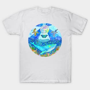 Whale Mandala T-Shirt